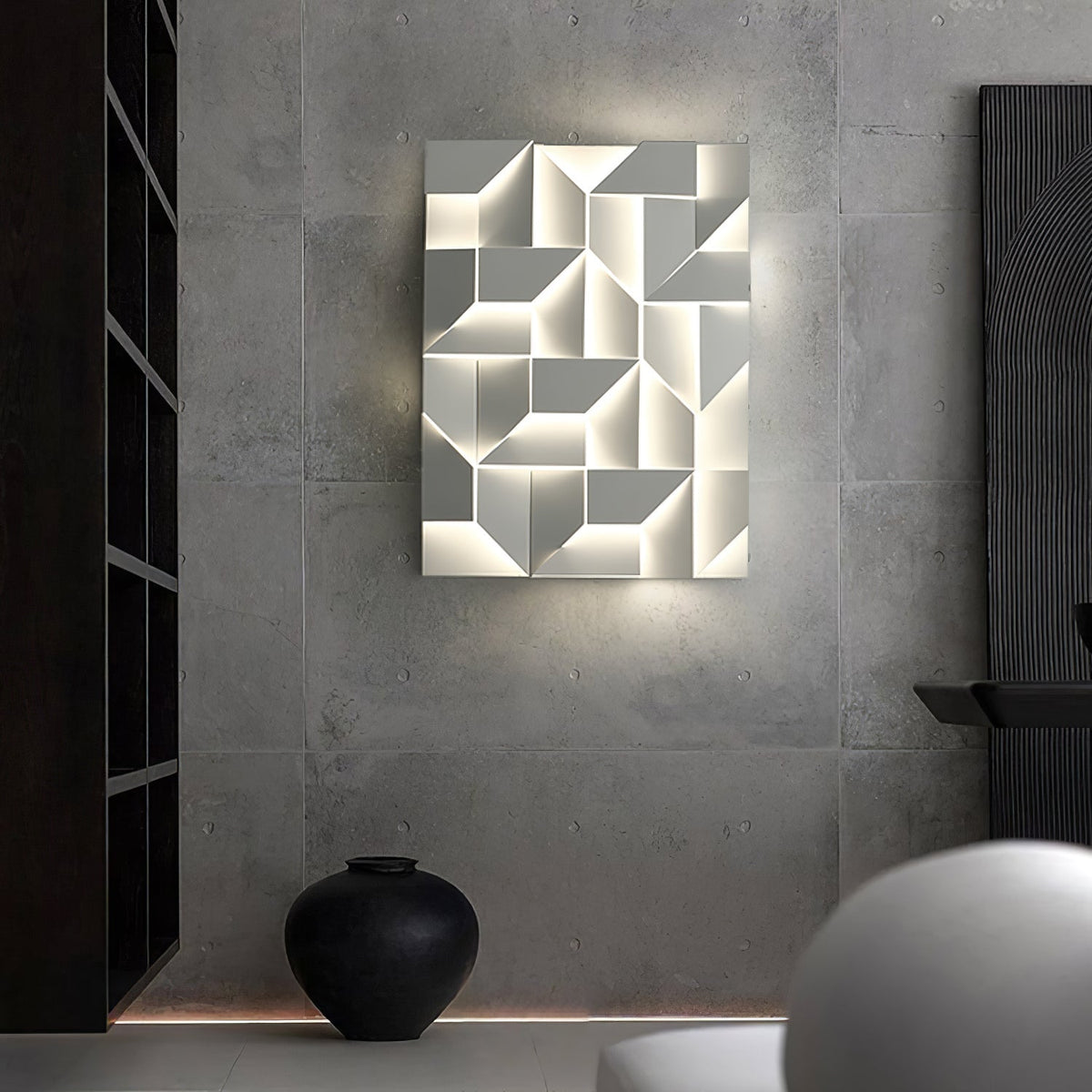 Nástěnné svítidlo Shadows Grand — LED nástěnné světlo s difuzorem