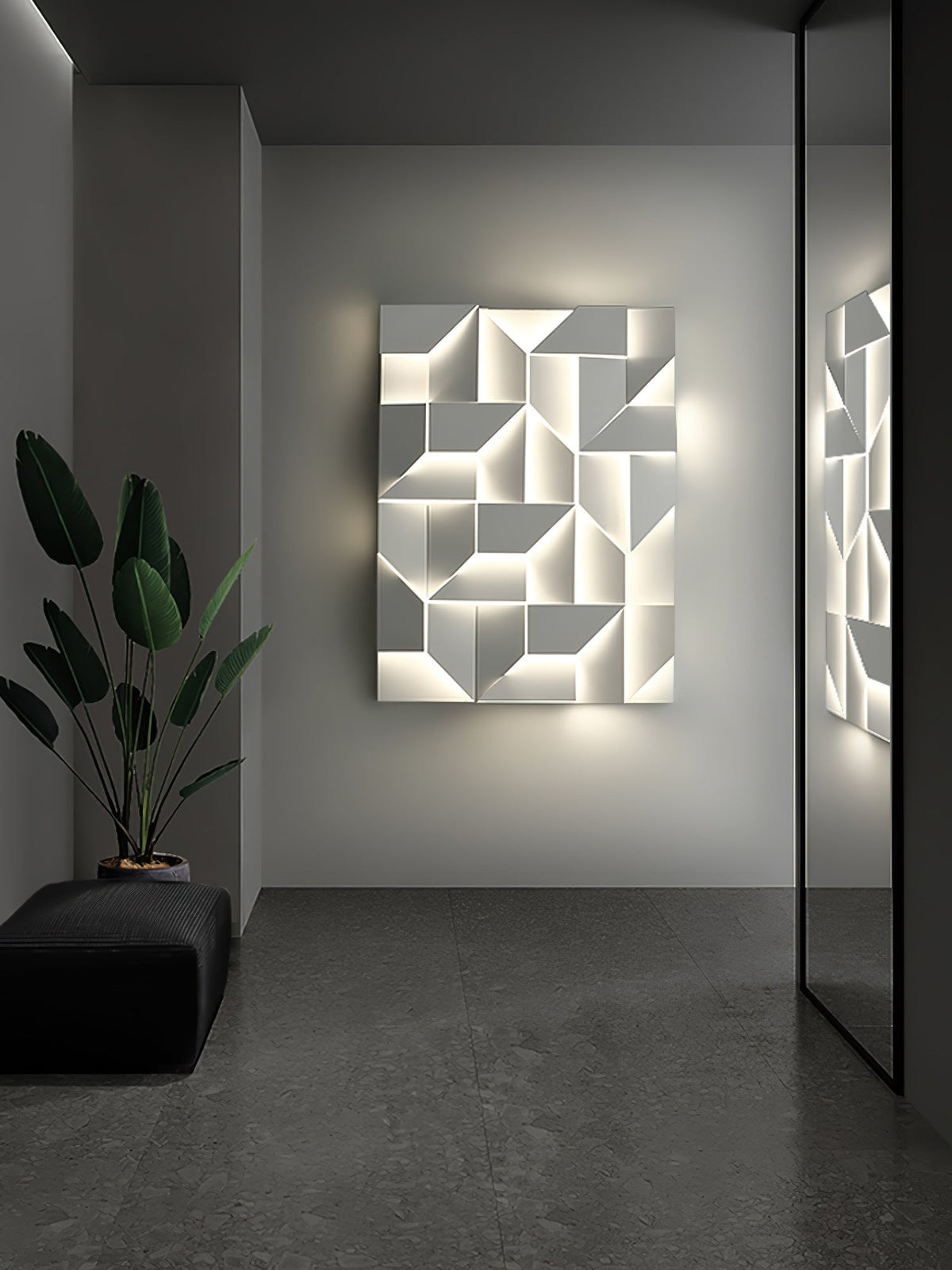 Nástěnné svítidlo Shadows Grand — LED nástěnné světlo s difuzorem