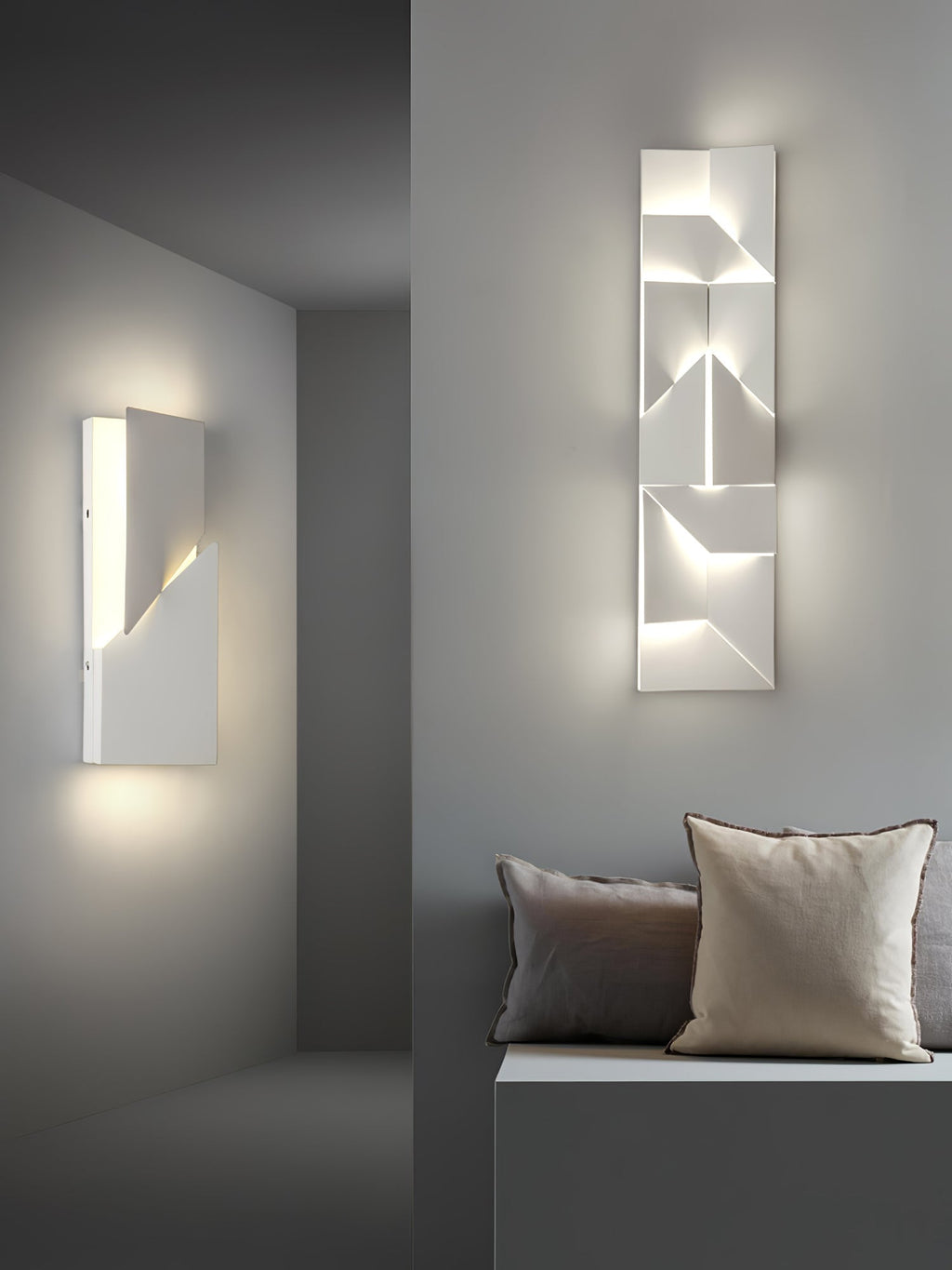 Nástěnné svítidlo Shadows Grand — LED nástěnné světlo s difuzorem