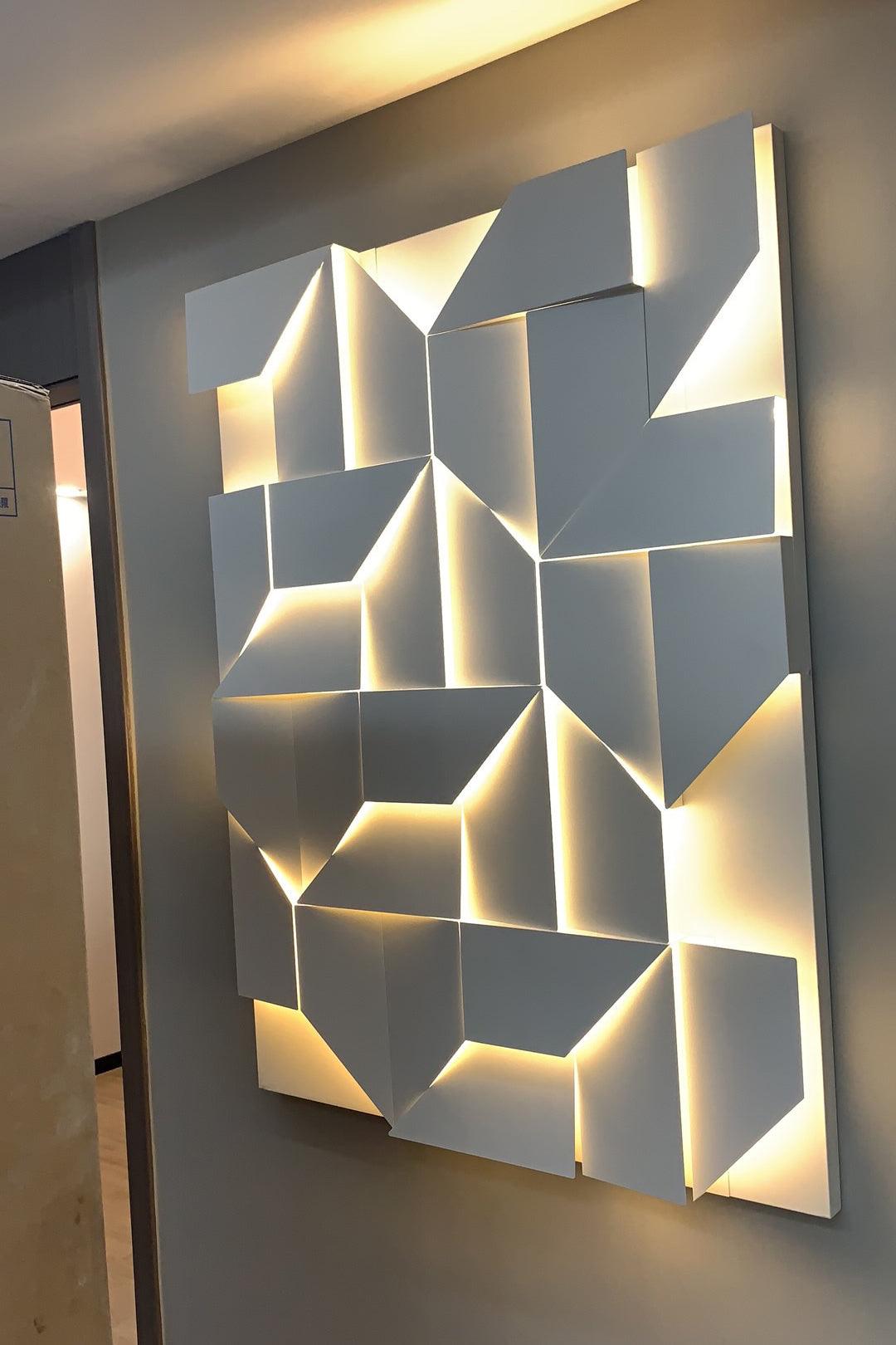 Nástěnné svítidlo Shadows Grand — LED nástěnné světlo s difuzorem