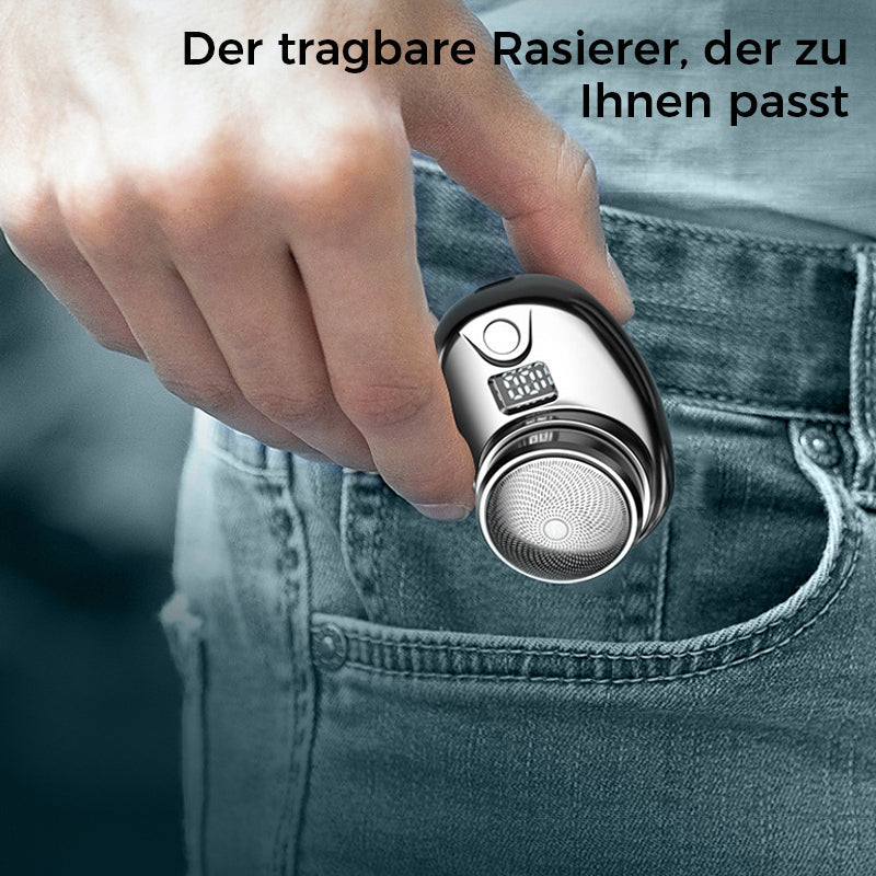 HydraGlide Vanntett Bærbar Mini Barberhøvel for Stell På Farten