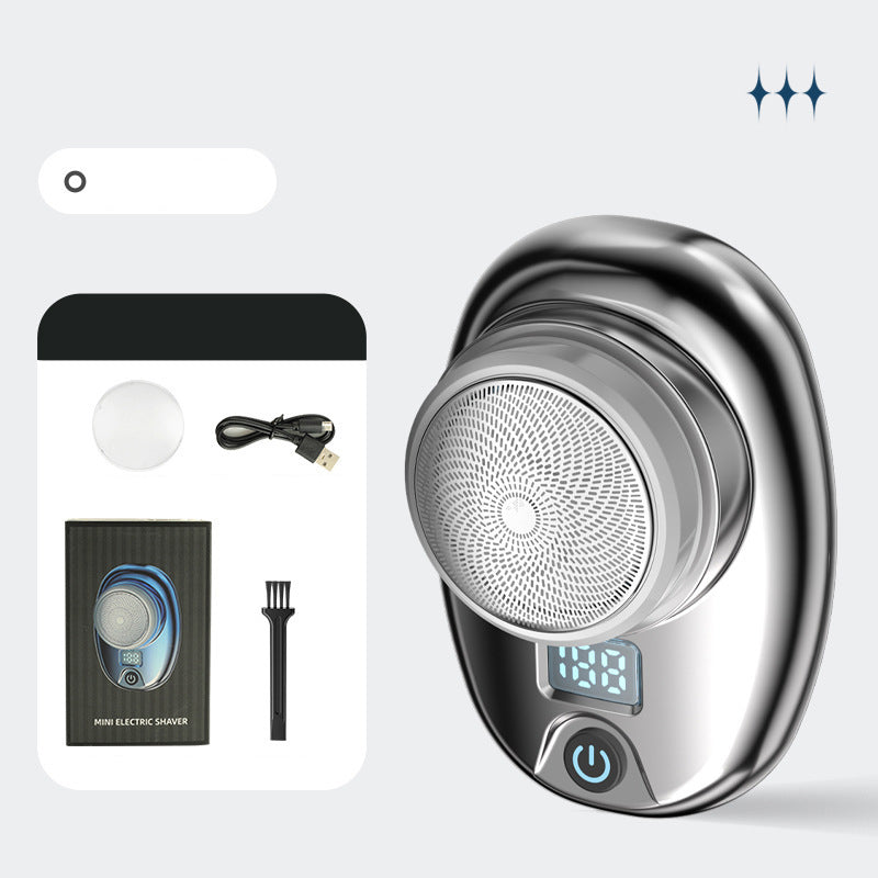 HydraGlide Vanntett Bærbar Mini Barberhøvel for Stell På Farten