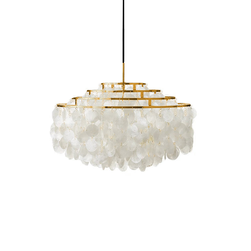 Round Shell Chandelier - Vakkerlight