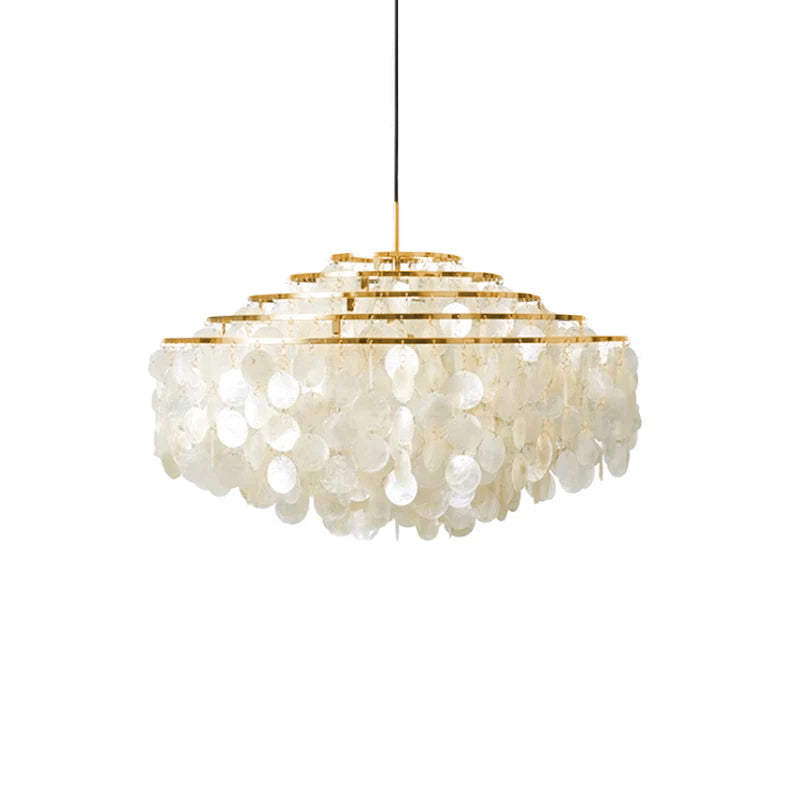 Round Shell Chandelier - Vakkerlight