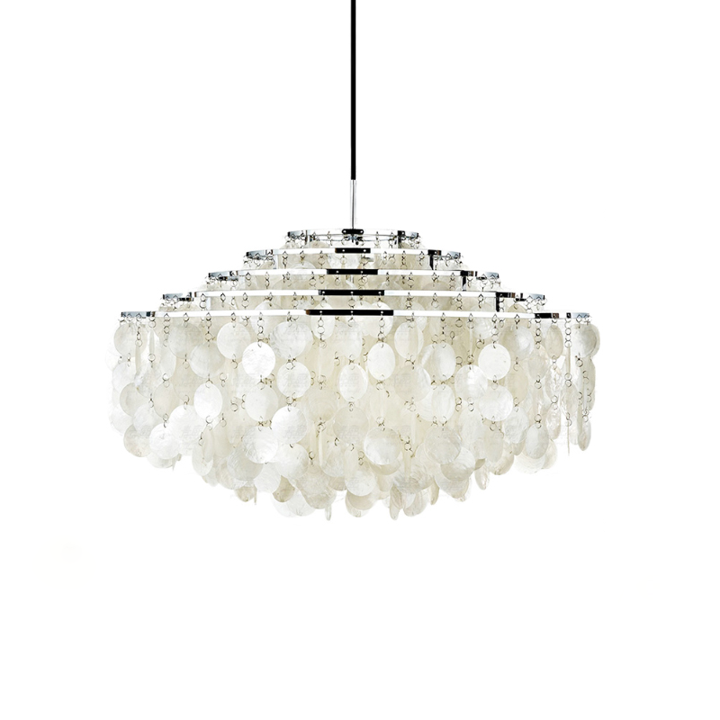 Round Shell Chandelier - Vakkerlight