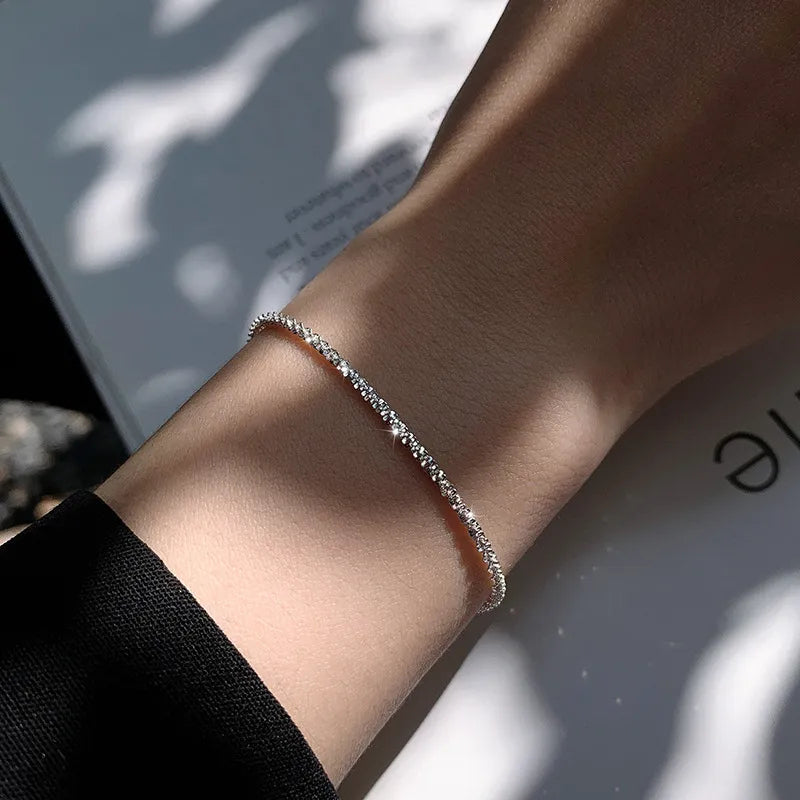 Water Geïnspireerde Sprankelende Armband Voor Vrouwen Een Elegant Geschenk Sieraad