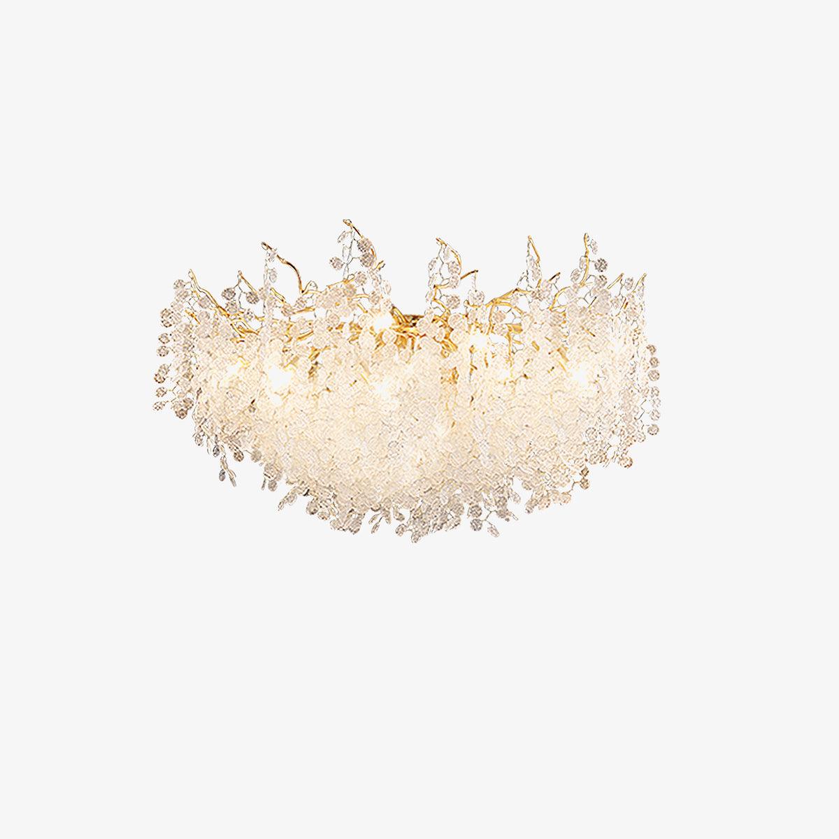 Lampada da soffitto Cascade in alluminio di lusso — Diverse opzioni di diametro