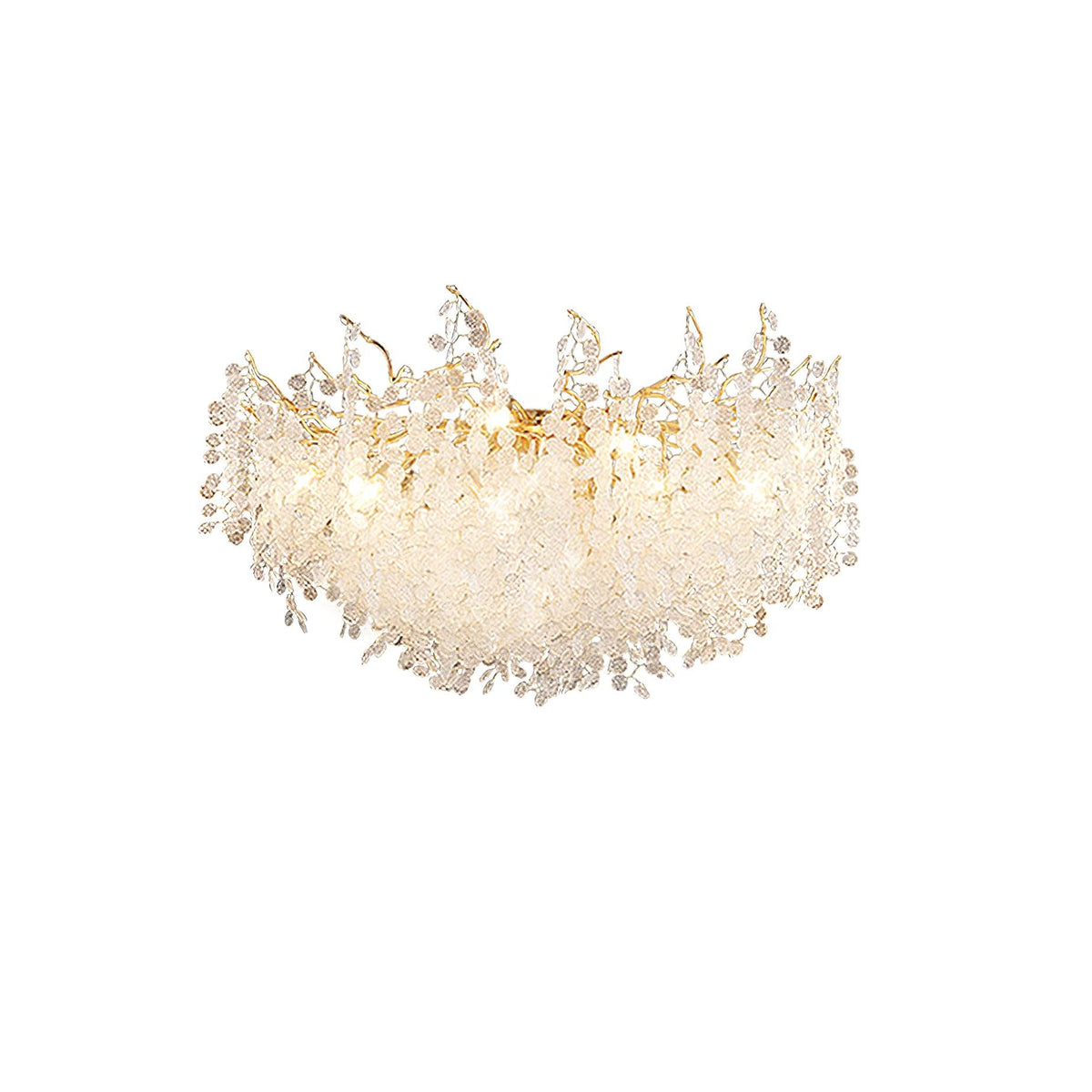 Lampada da soffitto Cascade in alluminio di lusso — Diverse opzioni di diametro