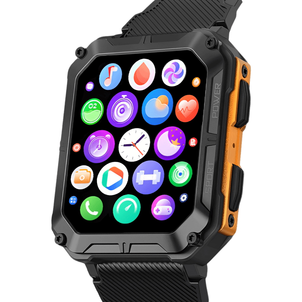 Montre Intelligente Moderne Durable Conçue Pour Environnements Rugueux