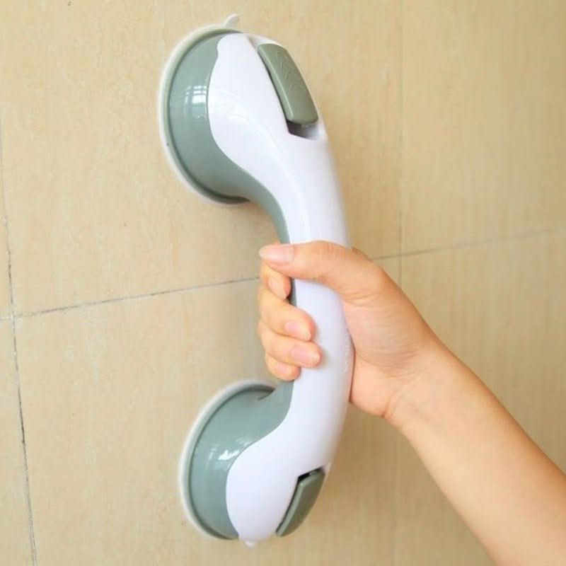 قضيب إمساك آمن SureGrip مزود بأكواب شفط للحمّام لكبار السن