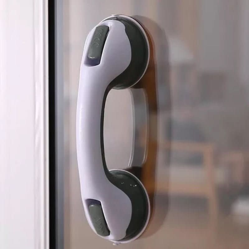 قضيب إمساك آمن SureGrip مزود بأكواب شفط للحمّام لكبار السن