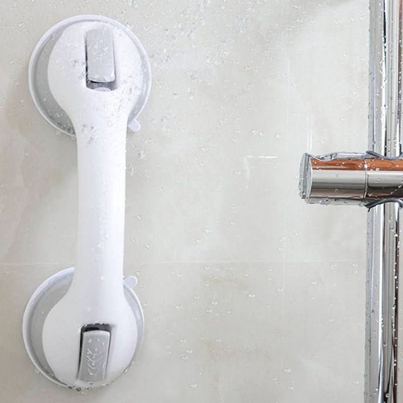 قضيب إمساك آمن SureGrip مزود بأكواب شفط للحمّام لكبار السن