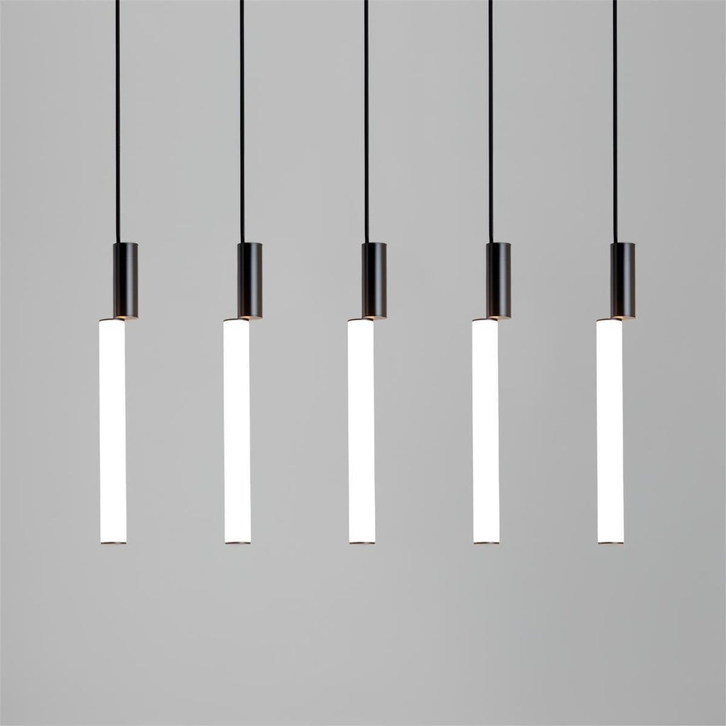 Winnie Modern Pendant Light — Single to Five Head Aluminium Configuration