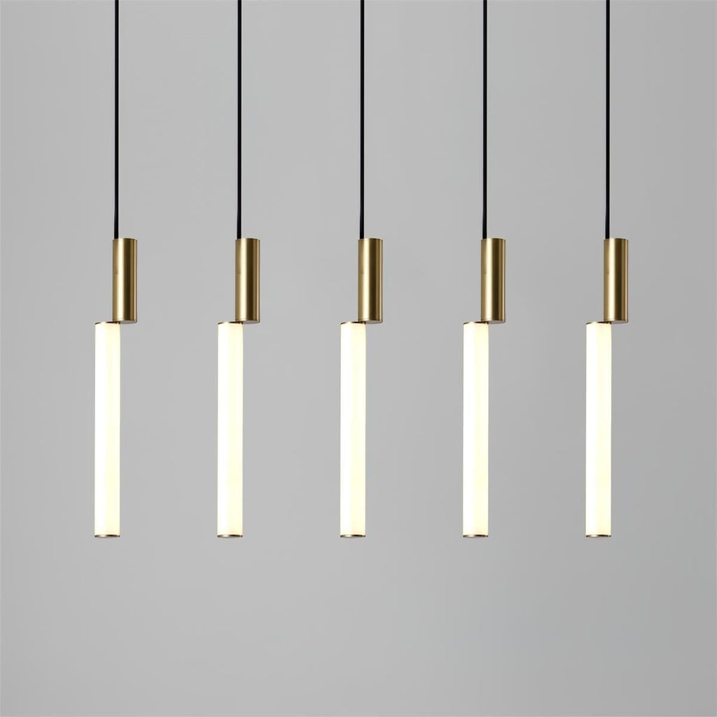 Winnie Modern Pendant Light — Single to Five Head Aluminium Configuration