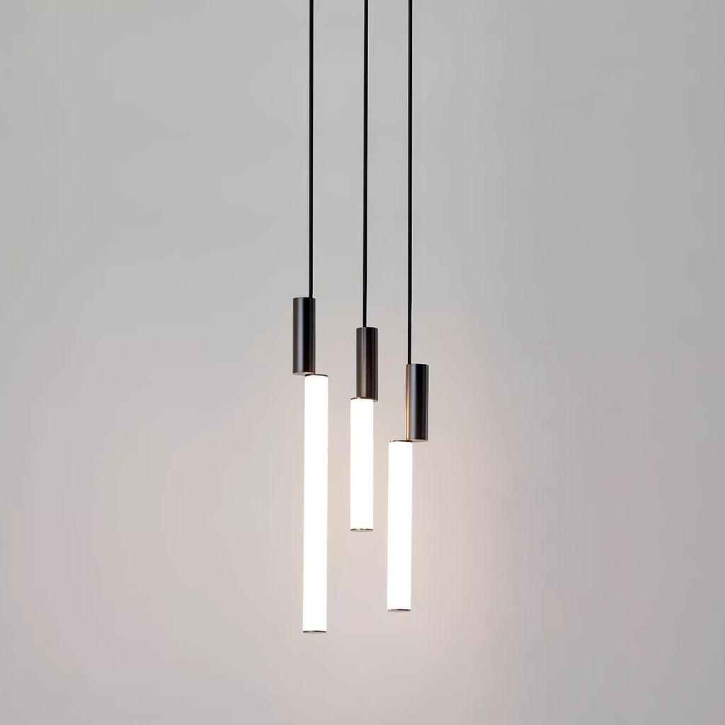 Winnie Modern Pendant Light — Single to Five Head Aluminium Configuration