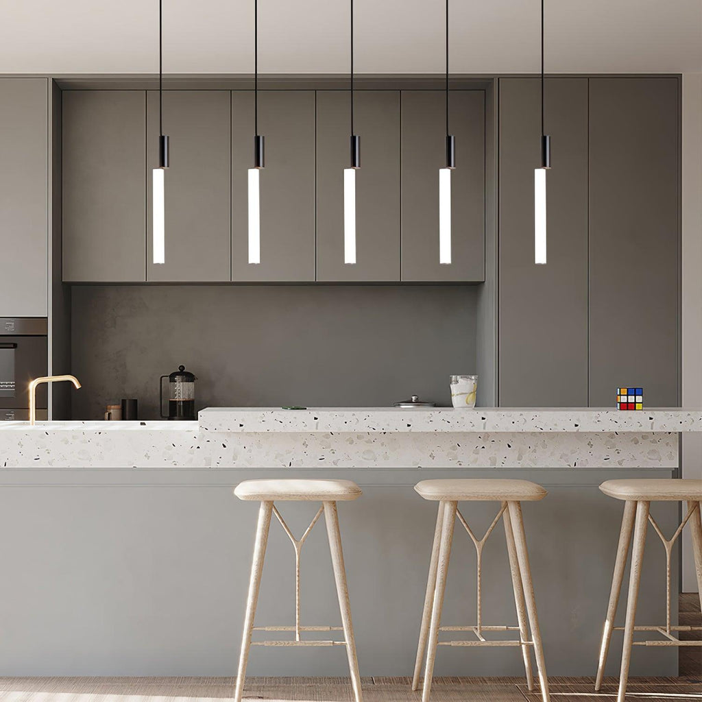 Winnie Modern Pendant Light — Single to Five Head Aluminium Configuration