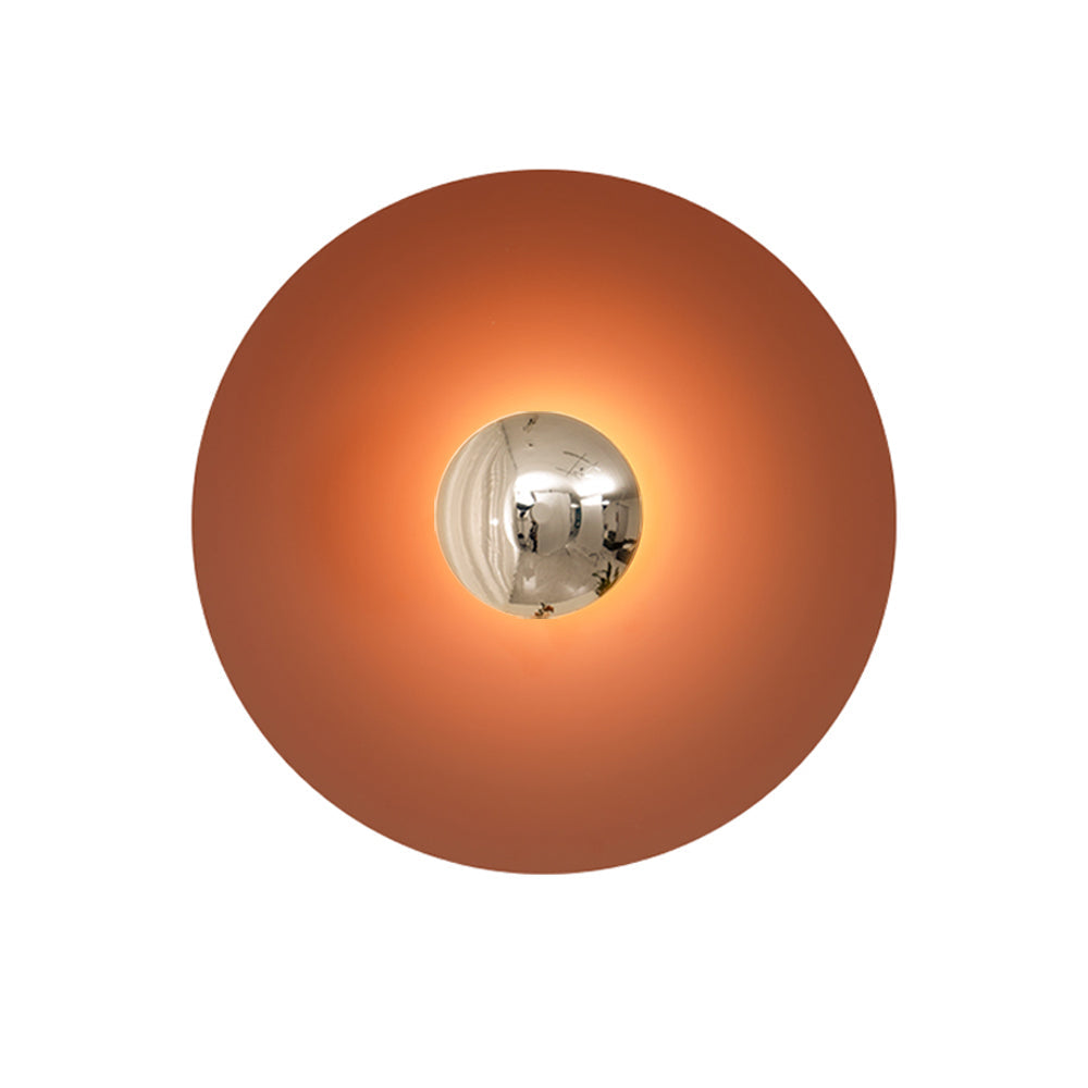 Nástěnné svítidlo Simplicity Glow — kruhové diskové svítidlo, přímé osvětlení bez oslnění