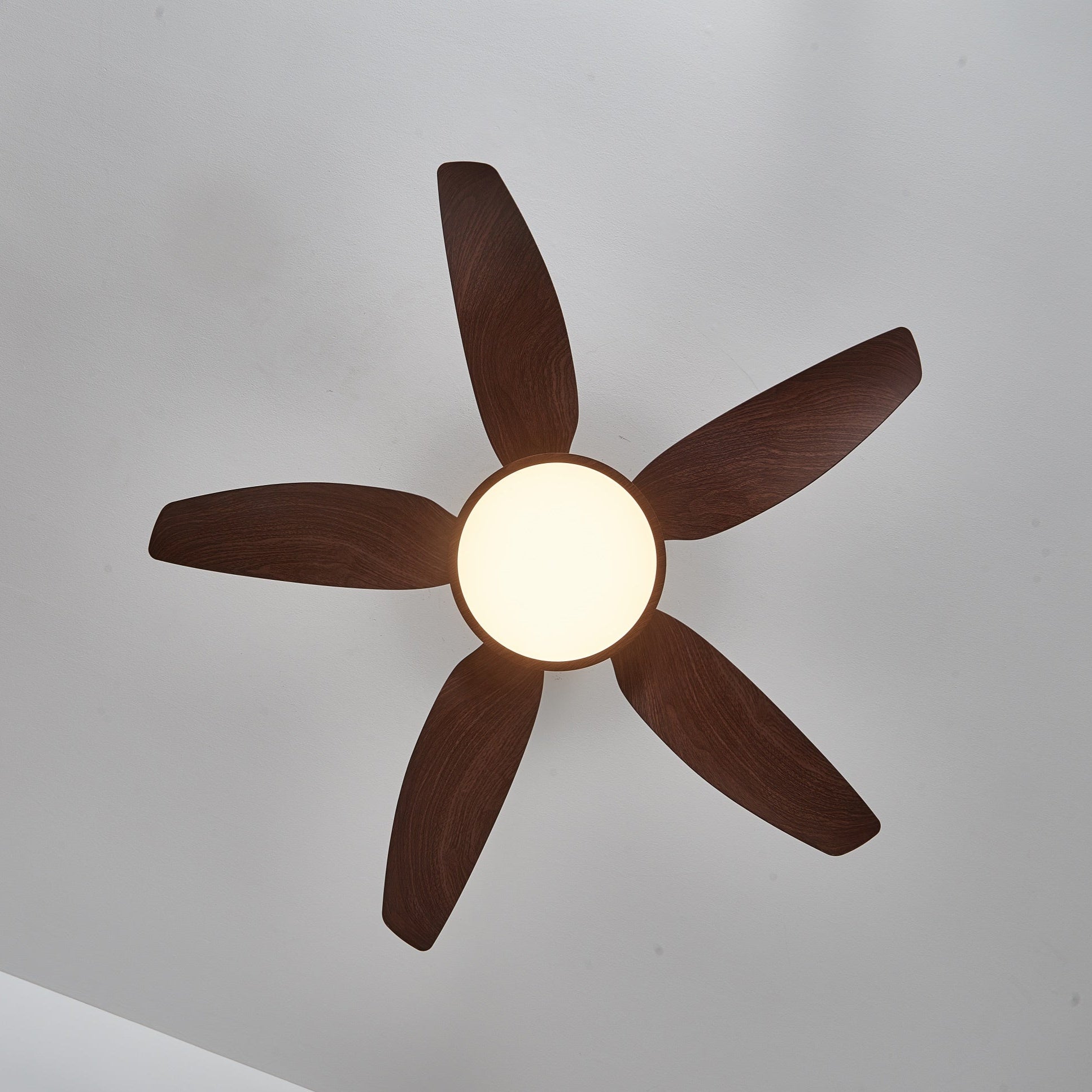 Sirocco Breeze Ceiling Fan and Center Light