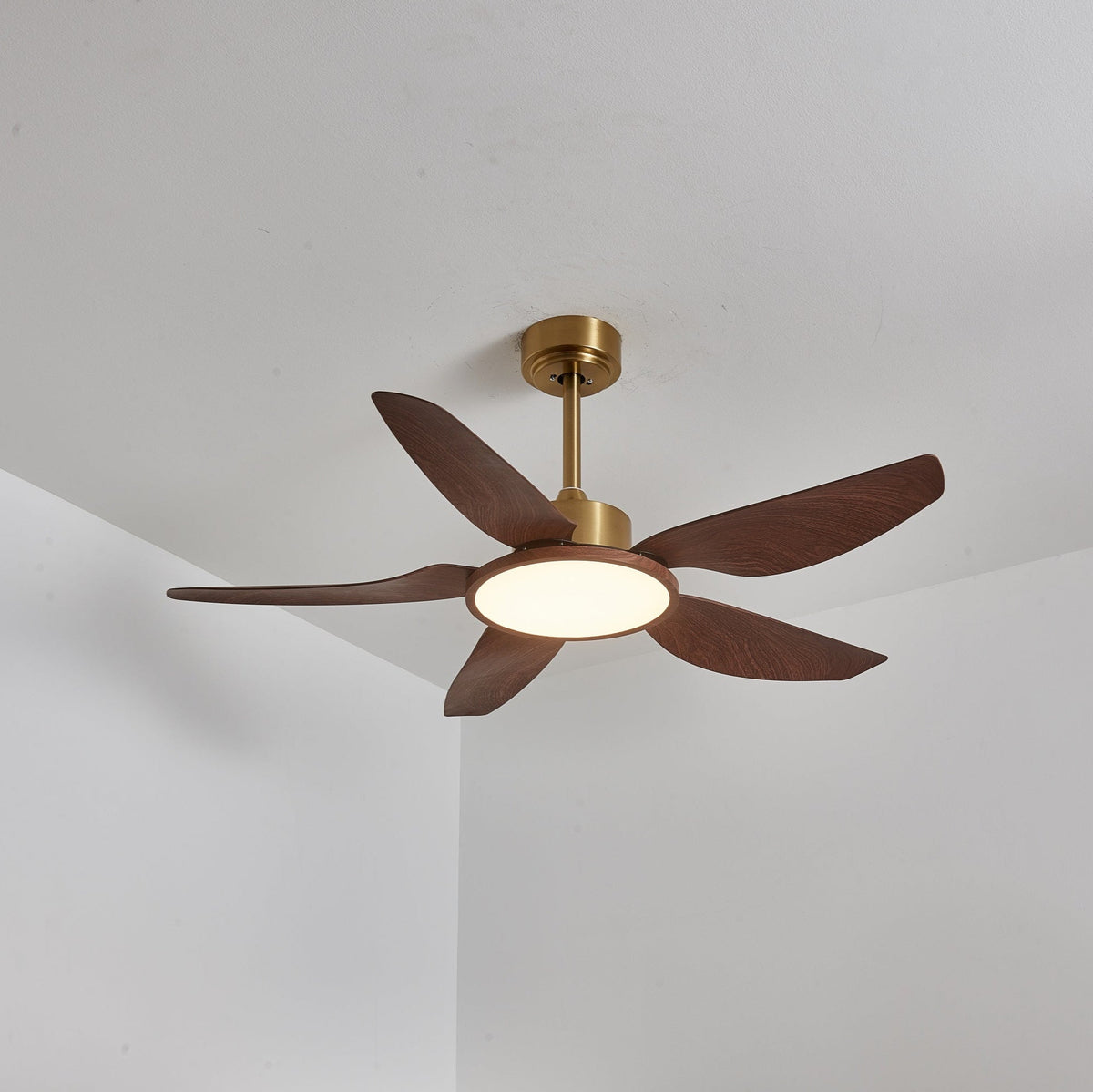 Sirocco Breeze Ceiling Fan and Center Light