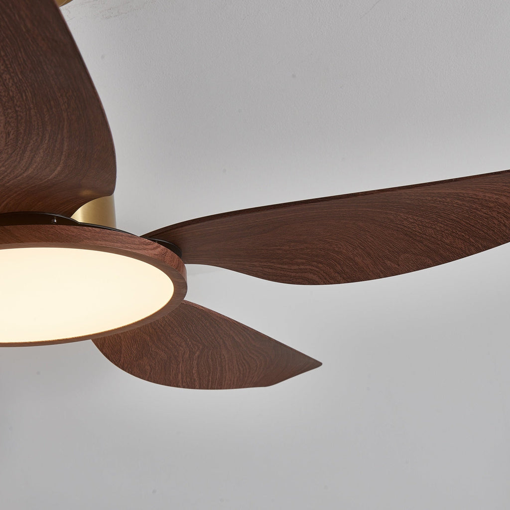 Sirocco Breeze Ceiling Fan and Center Light