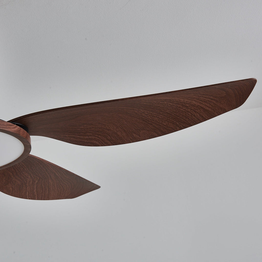Sirocco Breeze Ceiling Fan and Center Light