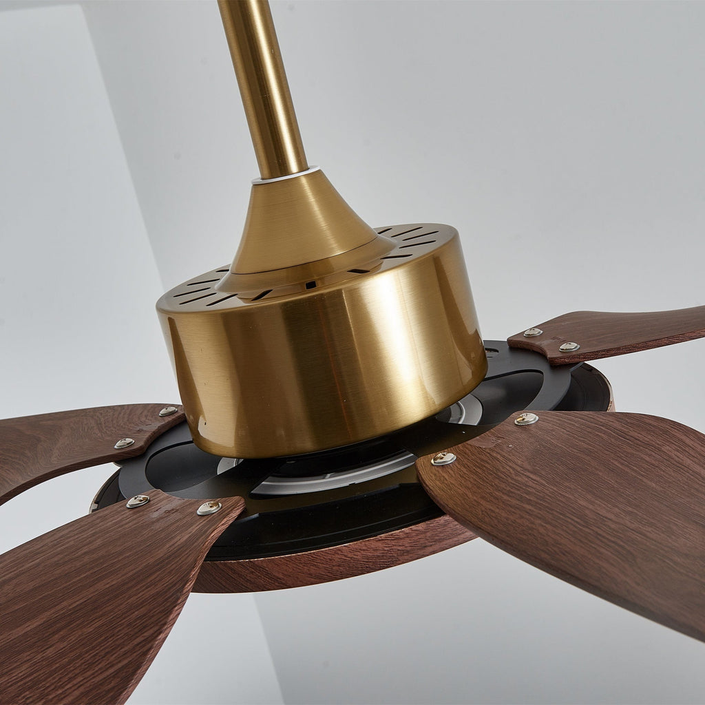 Sirocco Breeze Ceiling Fan and Center Light