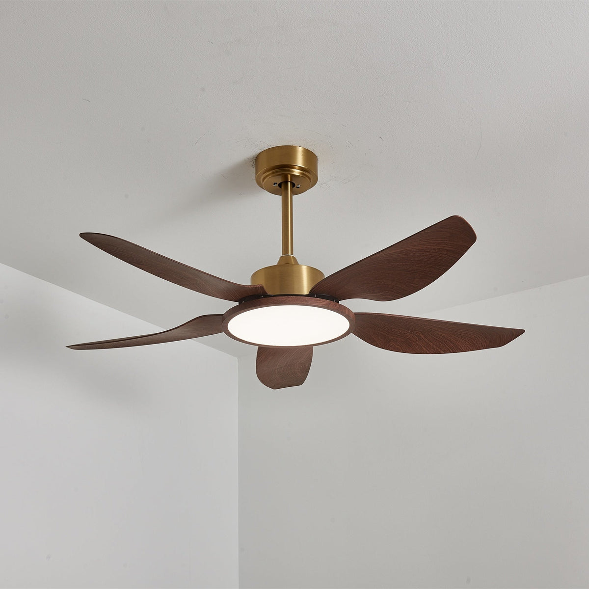 Sirocco Breeze Ceiling Fan and Center Light