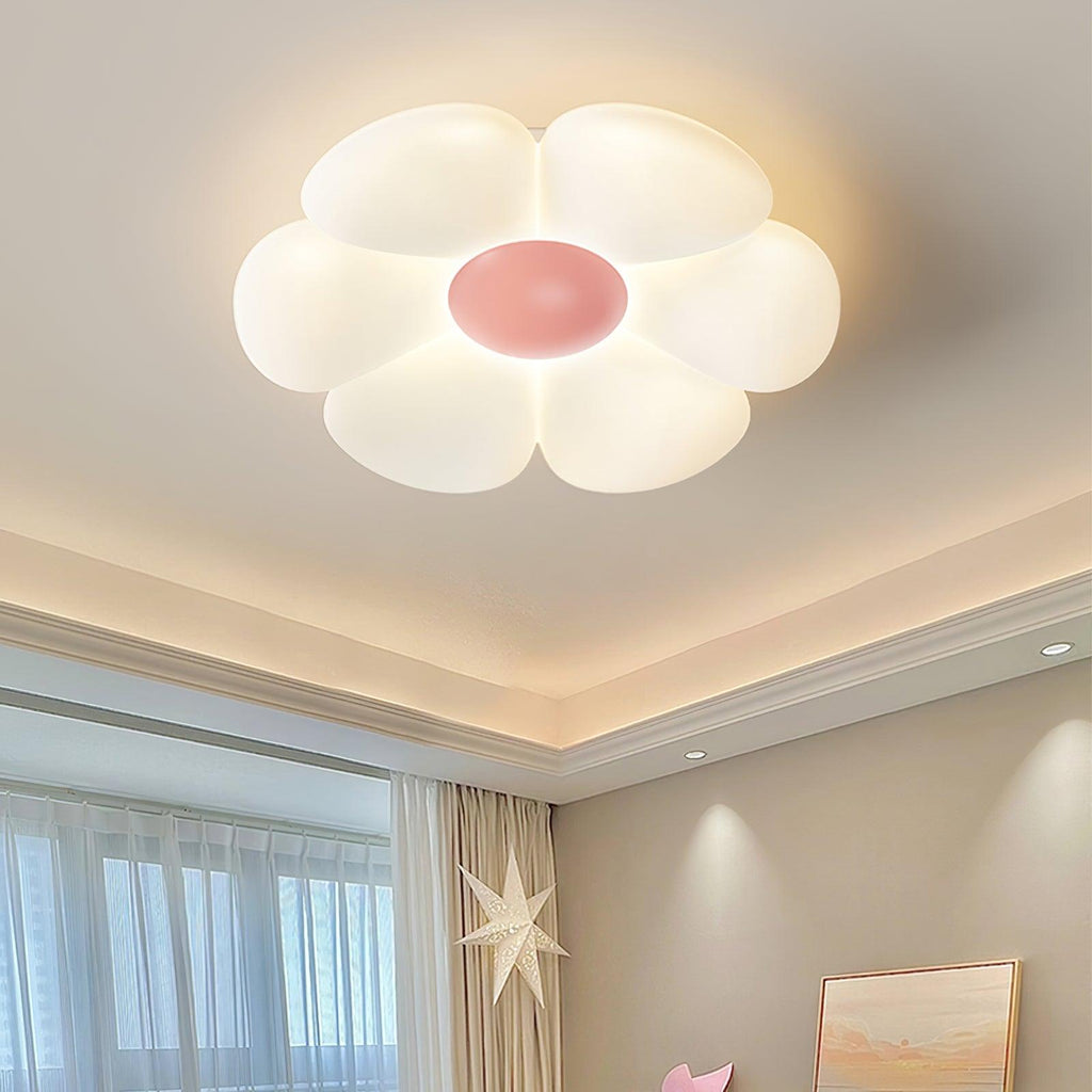 VKL-1028 Stropní lampa s květinovým designem a šesti okvětními lístky