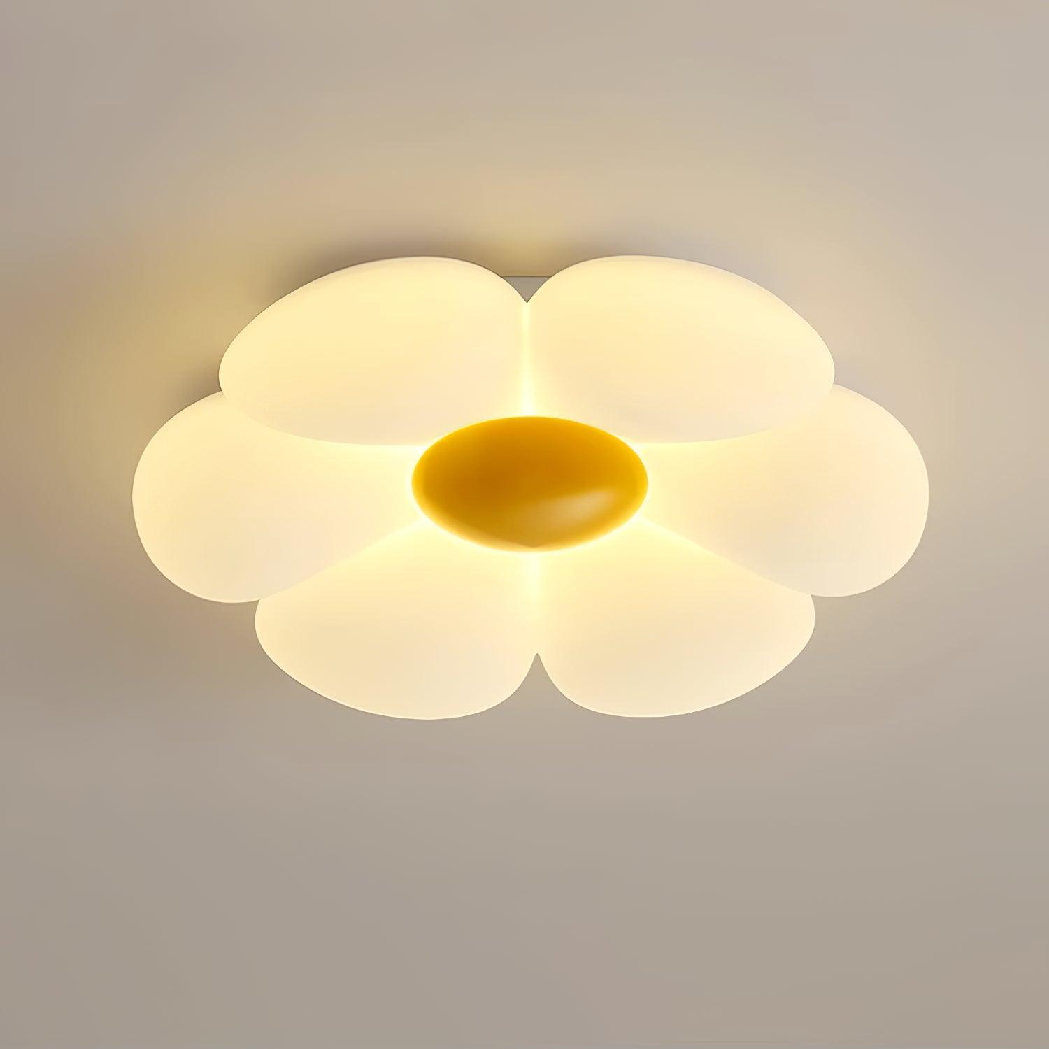 VKL-1028 Stropní lampa s květinovým designem a šesti okvětními lístky