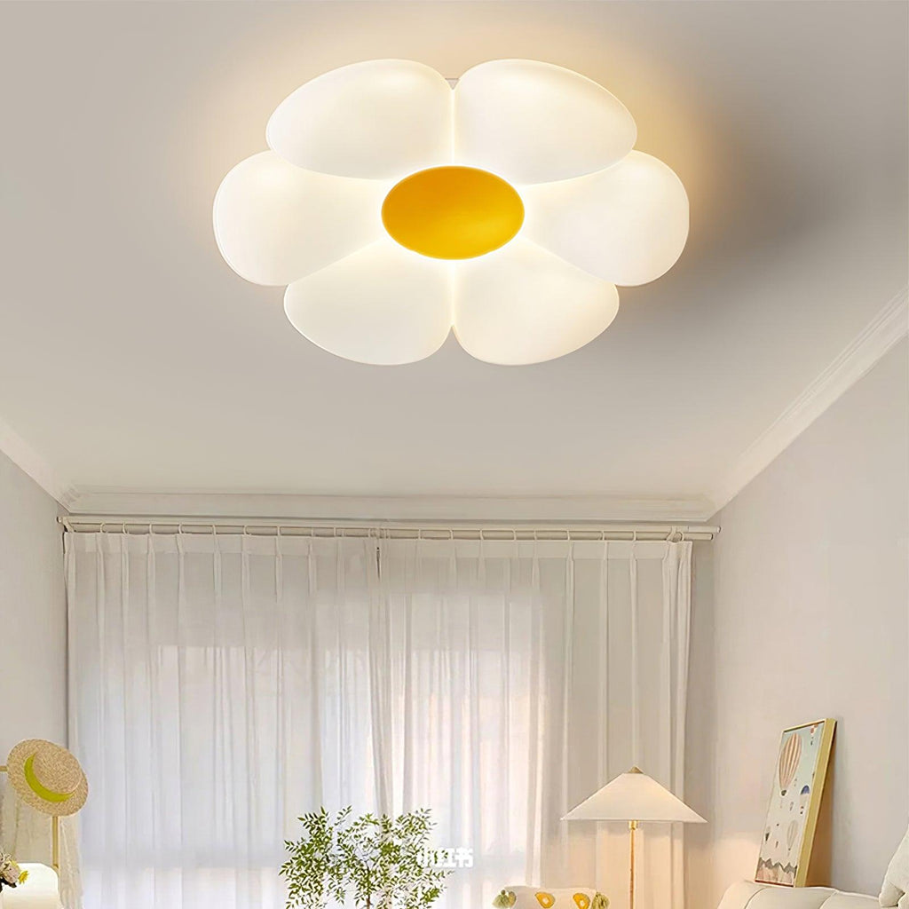 VKL-1028 Stropní lampa s květinovým designem a šesti okvětními lístky