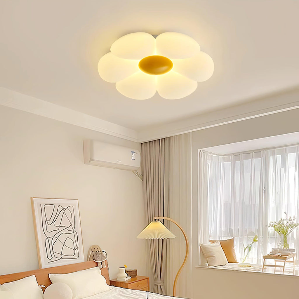 VKL-1028 Stropní lampa s květinovým designem a šesti okvětními lístky