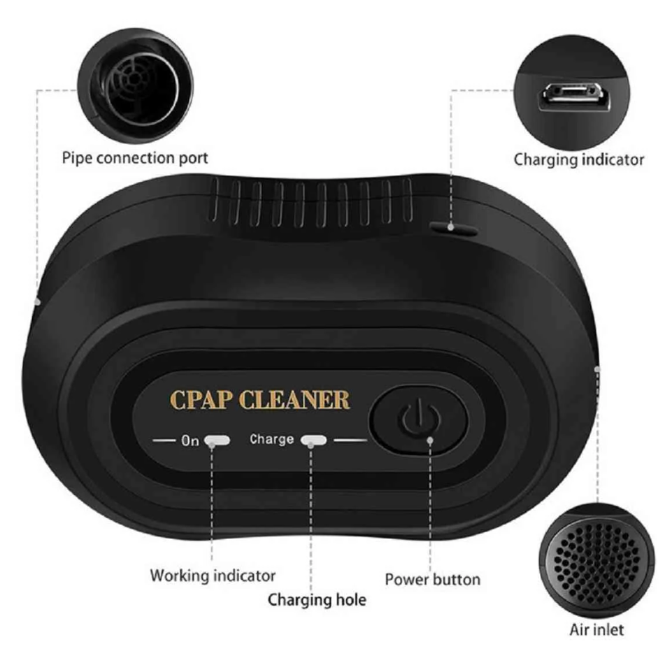 Dispositivo Portátil de Esterilização e Limpeza de CPAP NovaGuard