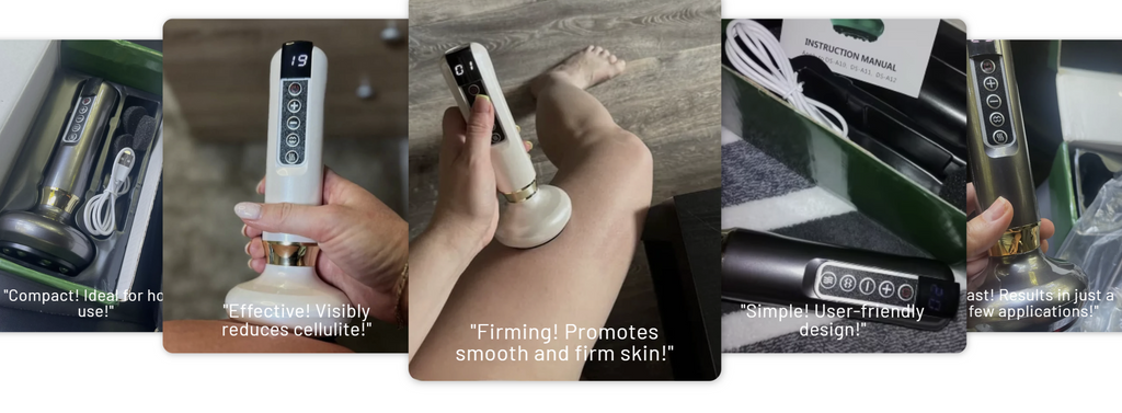 LuminaFirm Masażer Próżniowy Do Ujędrniania Skóry I Przeciw Cellulitowi