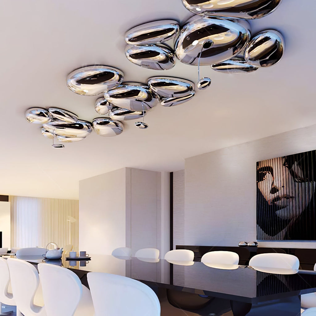 Skydro Flush-Mount Ceiling Lamp — Dimmable LED Cluster