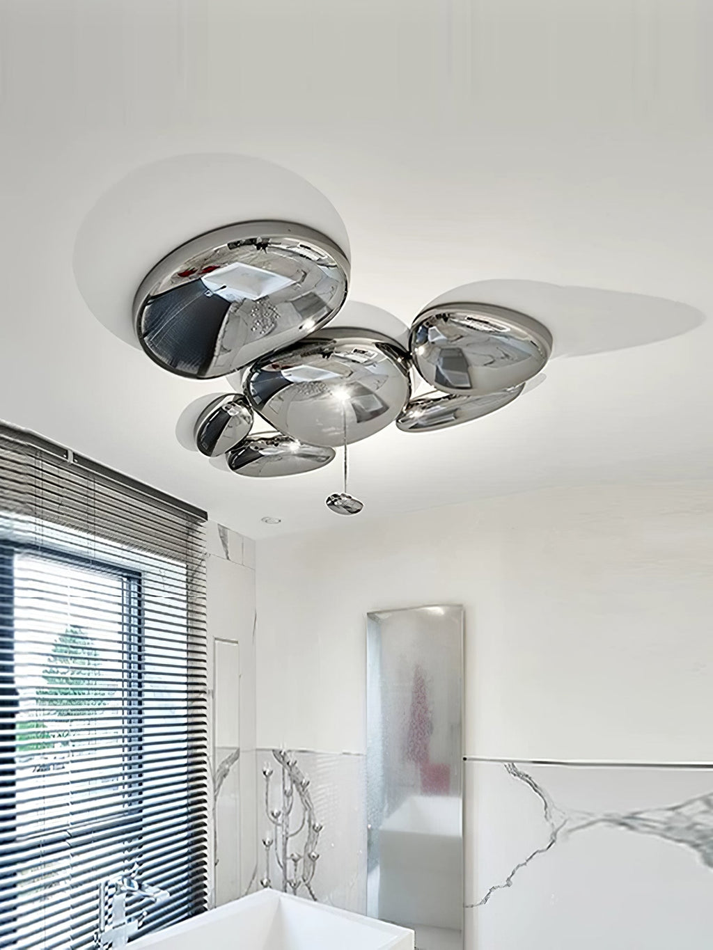 Skydro Flush-Mount Ceiling Lamp — Dimmable LED Cluster
