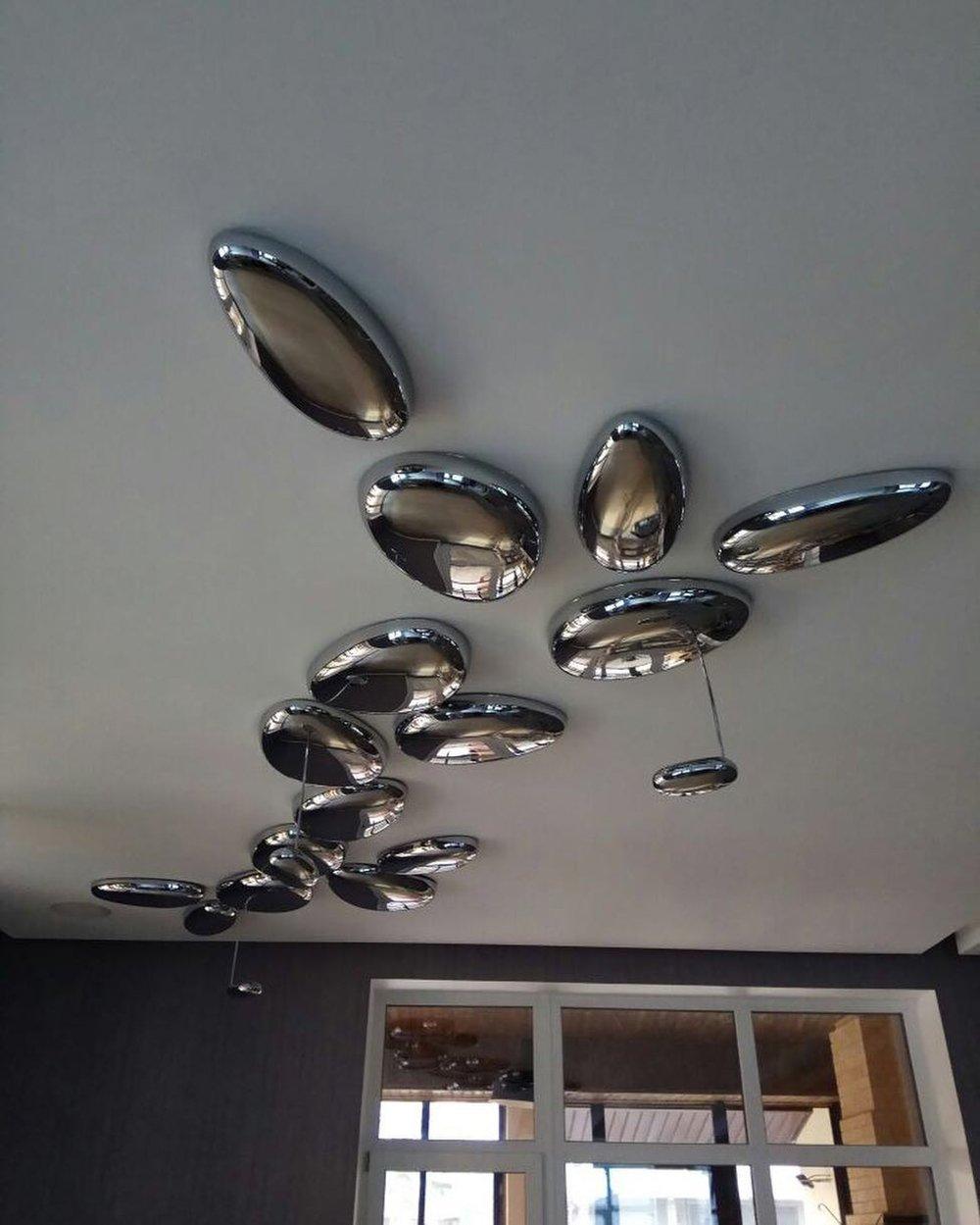 Skydro Flush-Mount Ceiling Lamp — Dimmable LED Cluster