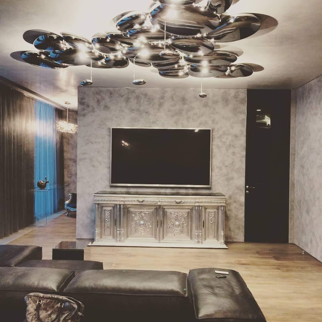 Skydro Flush-Mount Ceiling Lamp — Dimmable LED Cluster