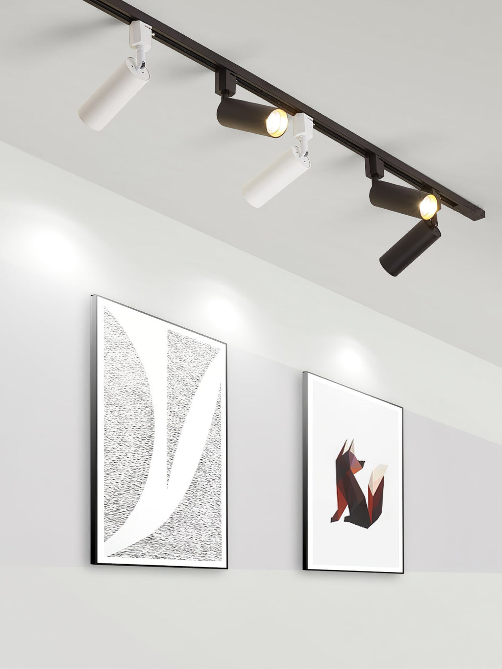 Sleek Cylinder Track Light — 30° Beam Angle