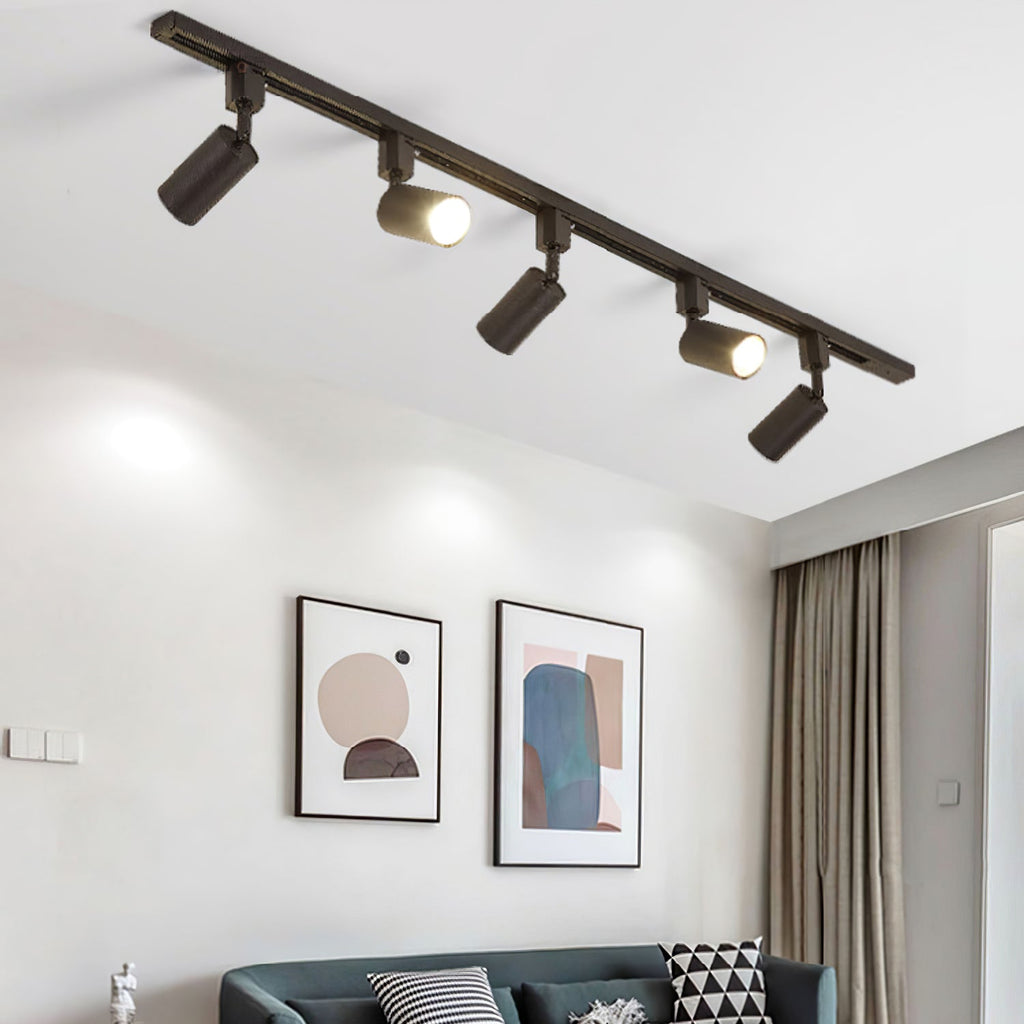 Sleek Cylinder Track Light — 30° Beam Angle