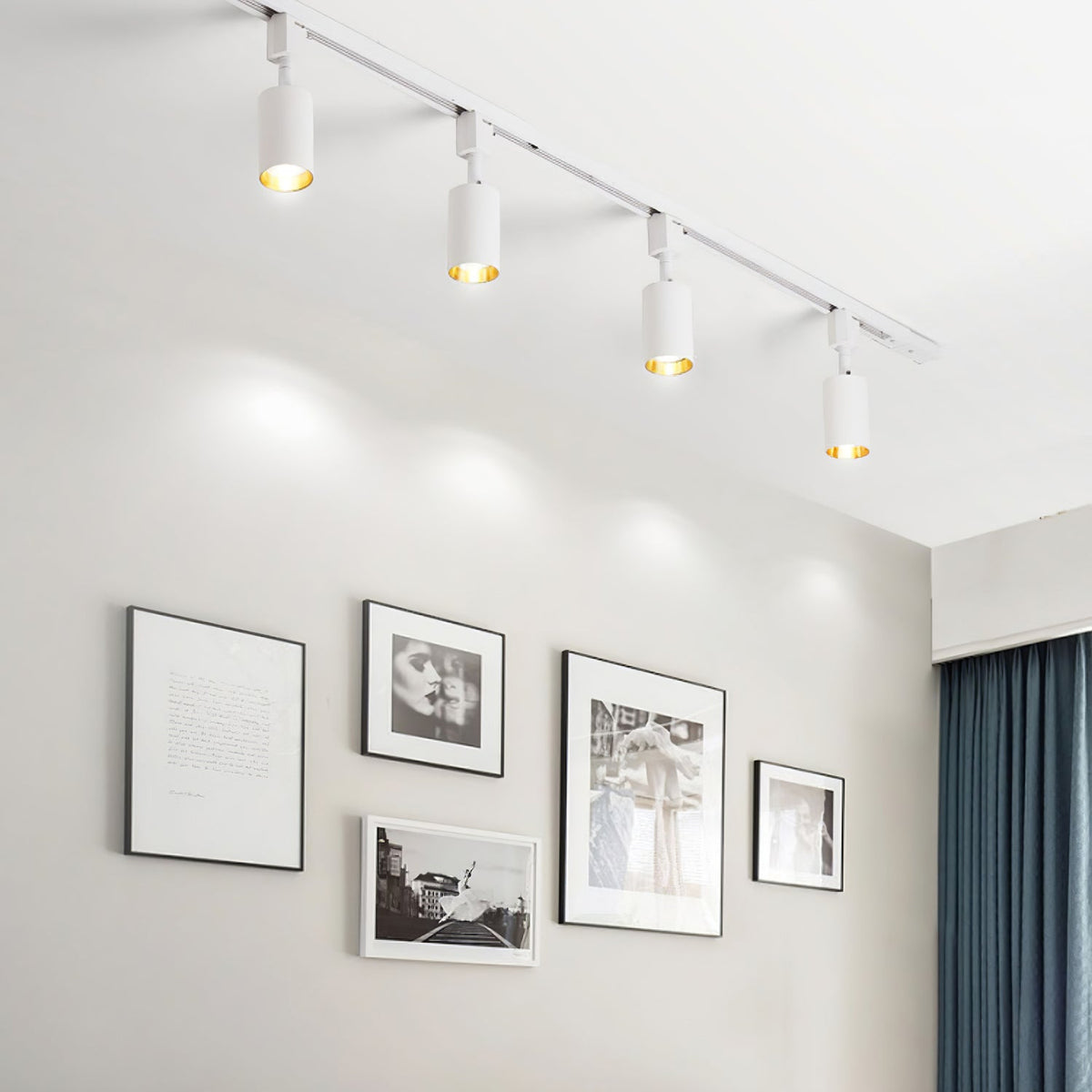 Sleek Cylinder Track Light — 30° Beam Angle