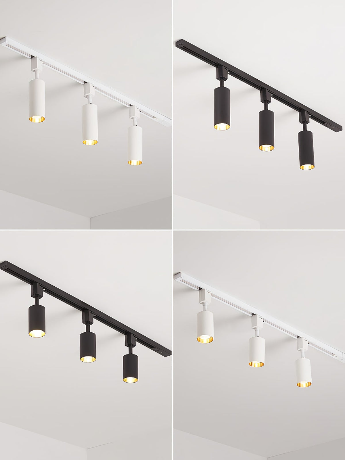 Sleek Cylinder Track Light — 30° Beam Angle
