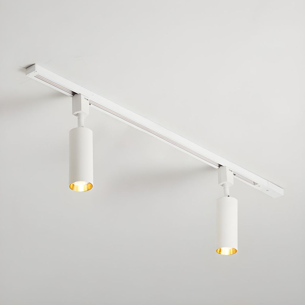 Sleek Cylinder Track Light — 30° Beam Angle