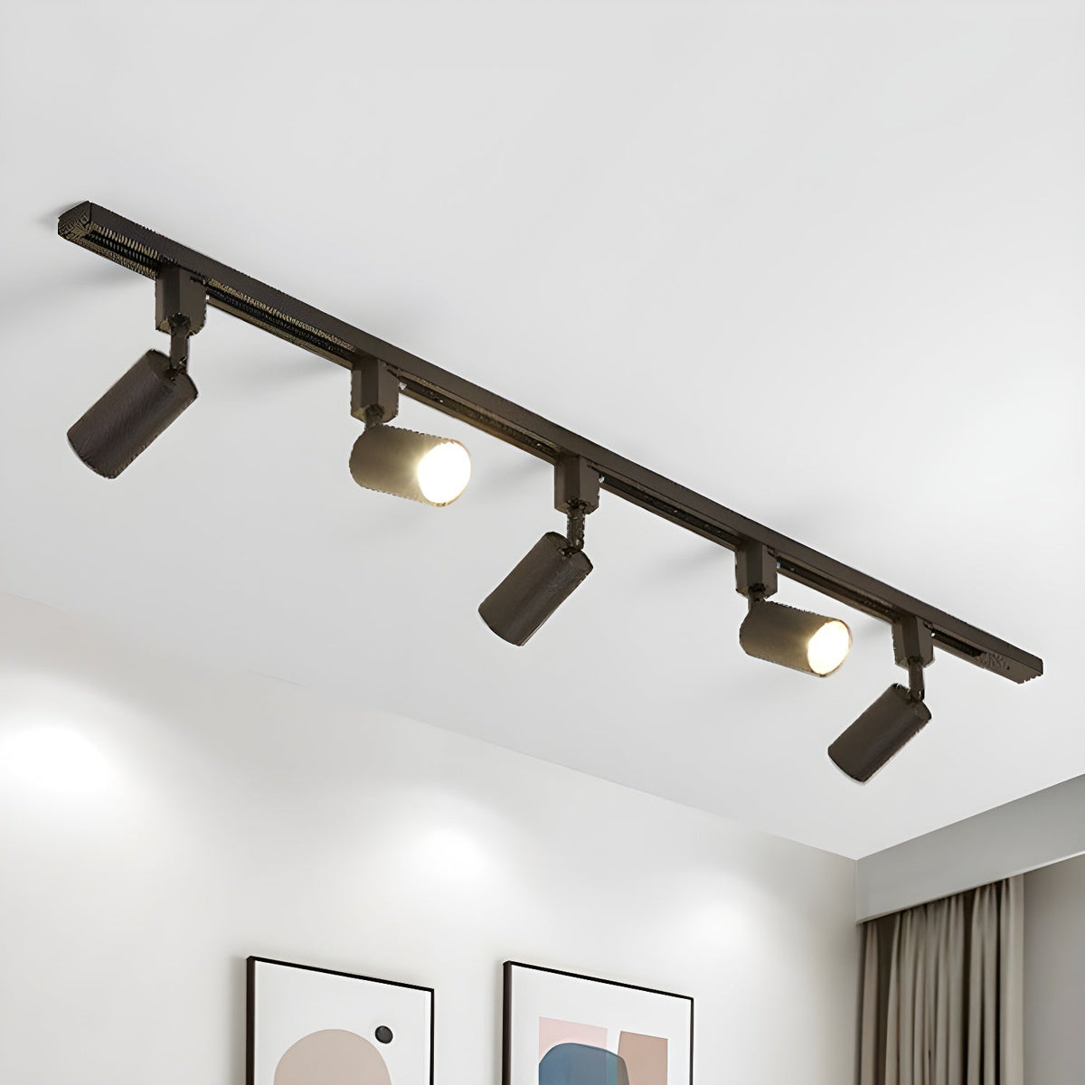 Sleek Cylinder Track Light — 30° Beam Angle