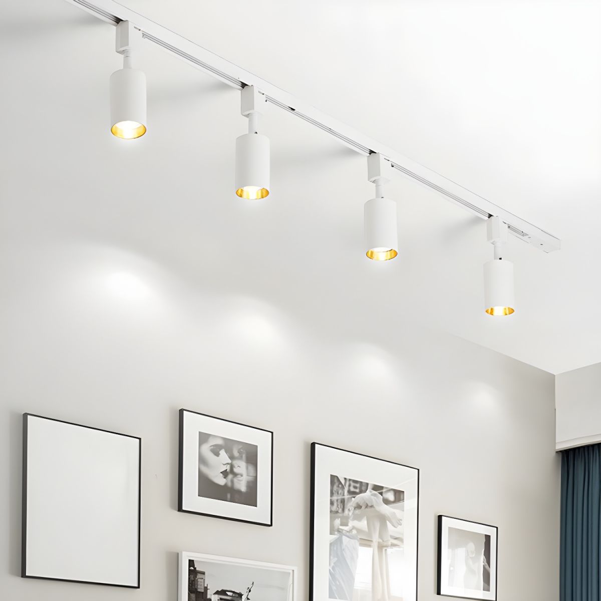 Sleek Cylinder Track Light — 30° Beam Angle