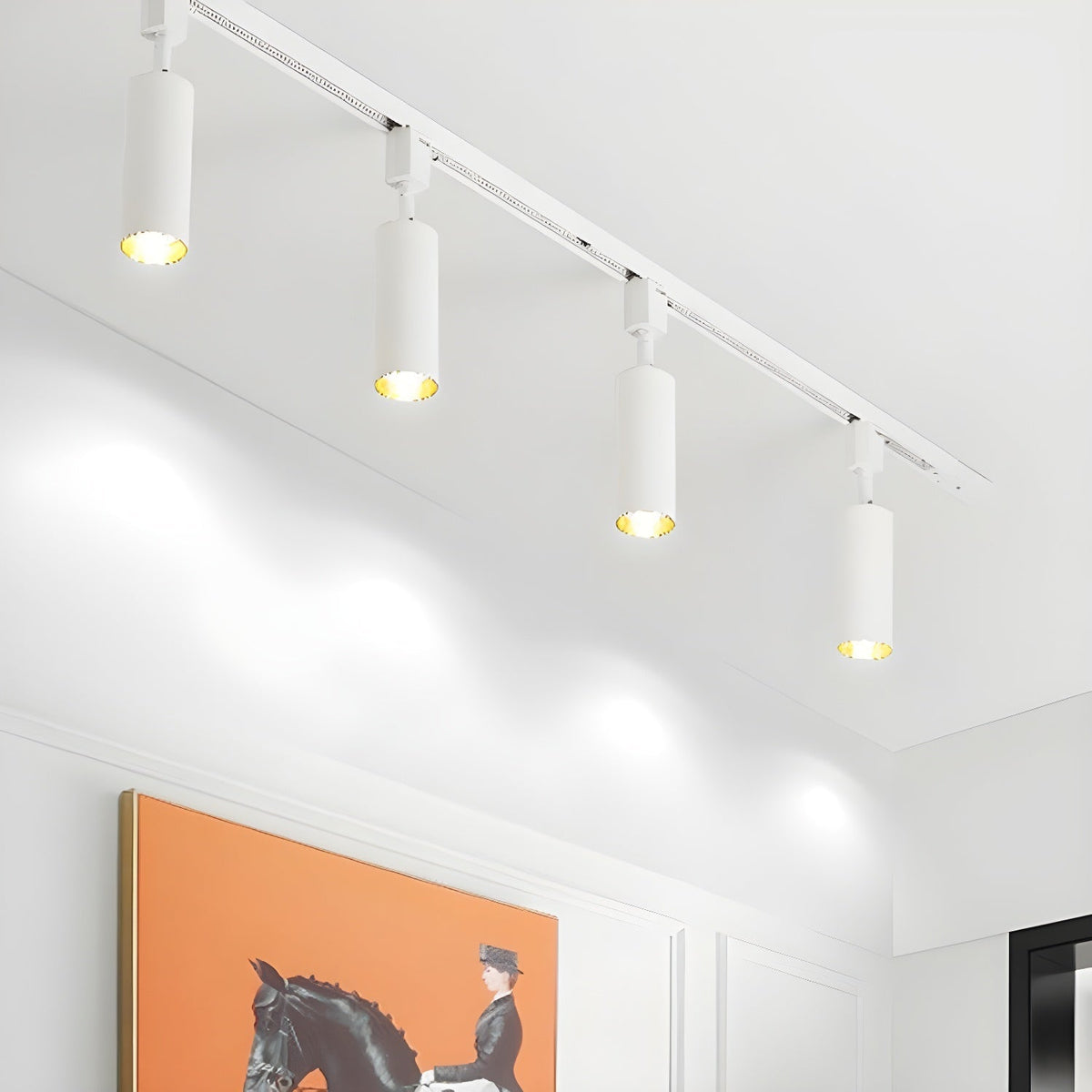 Sleek Cylinder Track Light — 30° Beam Angle