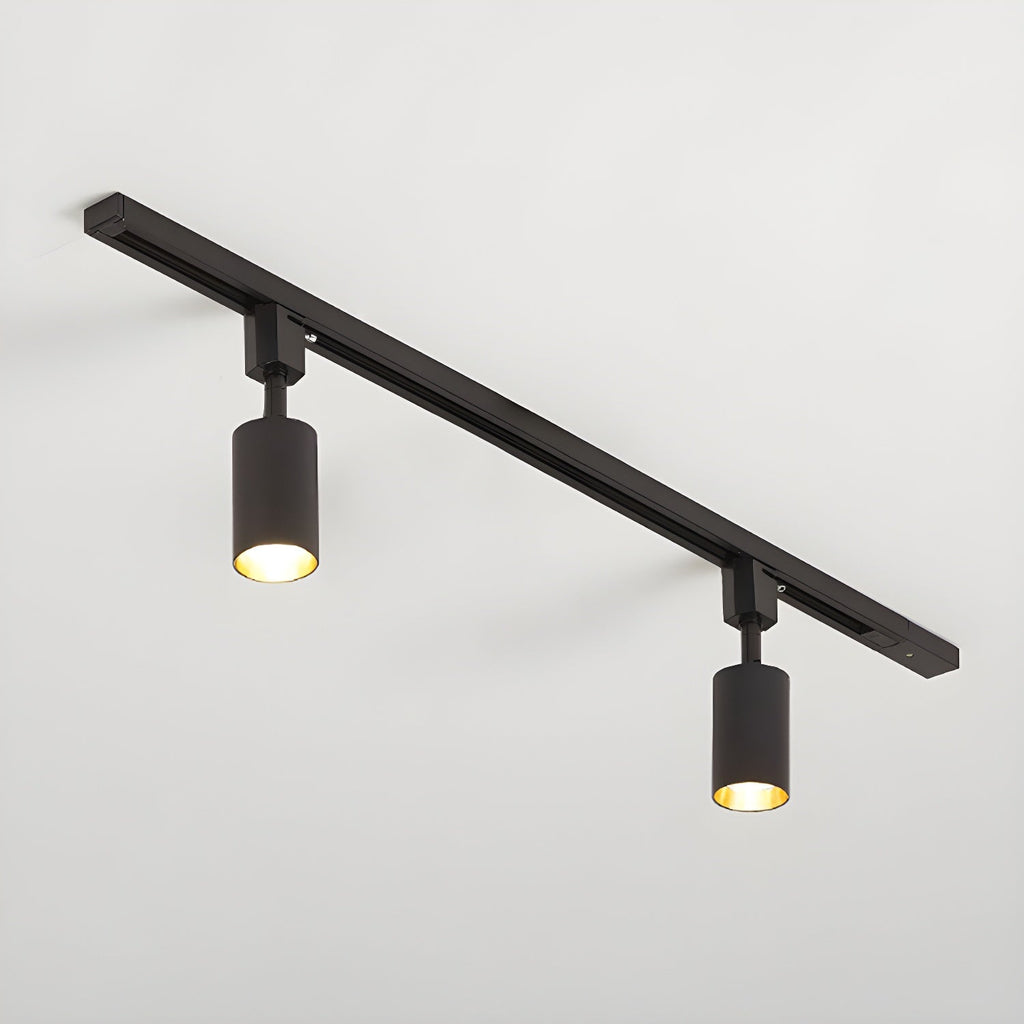 Sleek Cylinder Track Light — 30° Beam Angle