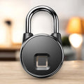 قفل بصمة الإصبع - بيومتري وبلوتوث - IP65 - 10 بصمات أصابع - قابل لإعادة الشحن عبر USB