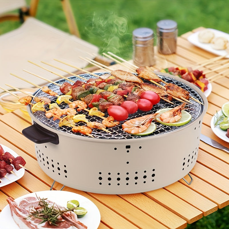 Przenośny Elektryczny Grill Bez Dymu Do Grillowania Na Zewnątrz