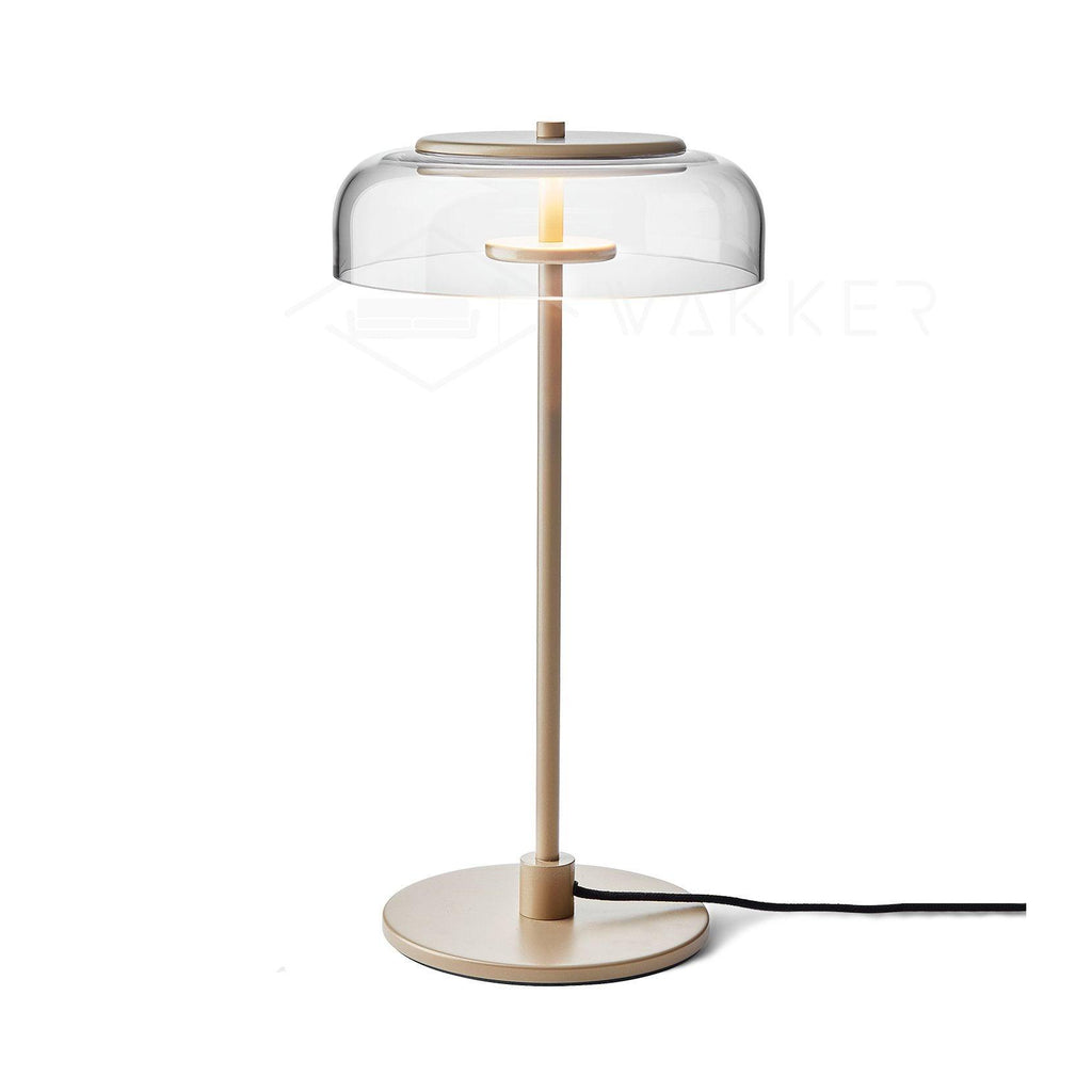 Stolní lampa Solara — zapojení do zásuvky s vypínačem