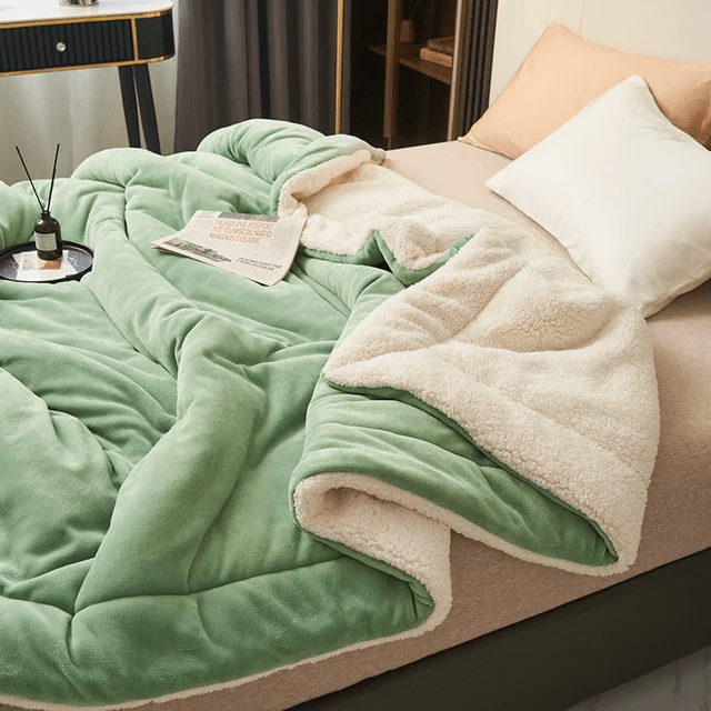 CozyNest Soft Flannel Fleece Blanket For Cozy Home Warmth And Security